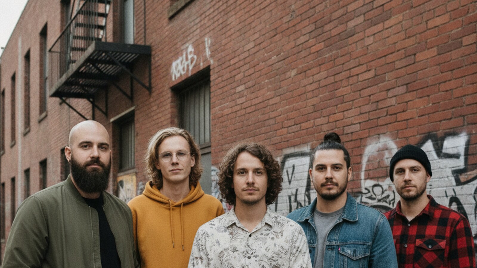 Föhnwelle — fiktive Alpine-Indie-Band aus Kufstein (KI-generiert)