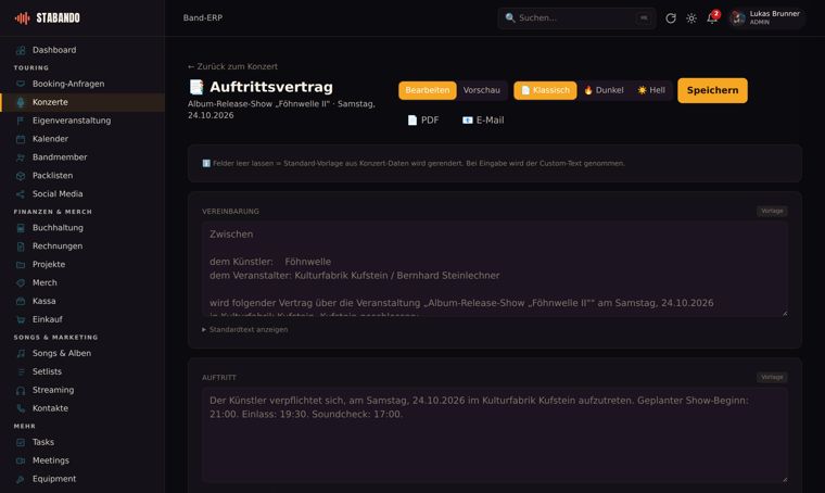 Vorschau Vertrag